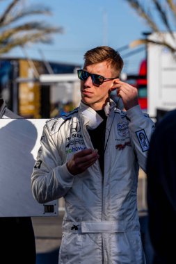 Payette, Idaho 'dan STING RAY ROBB (51) (R) Termal Klüp Açık Testi için Termal Klüb' e hazırlanıyor..