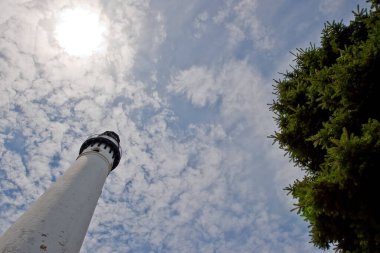 July 14, 2009 - Racine, WI, USA: Wind Point Lighthouse is a lighthouse located at the north end of Racine Harbor in the U.S. state of Wisconsin.