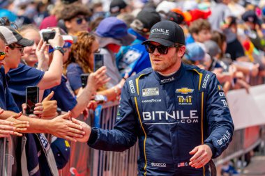 CONOR DALY (50), Austin, TX 'teki Circuit Of The Americas' taki EchoPark Otomotiv Grand Prix öncesinde hayranlara tanıtılmıştır..