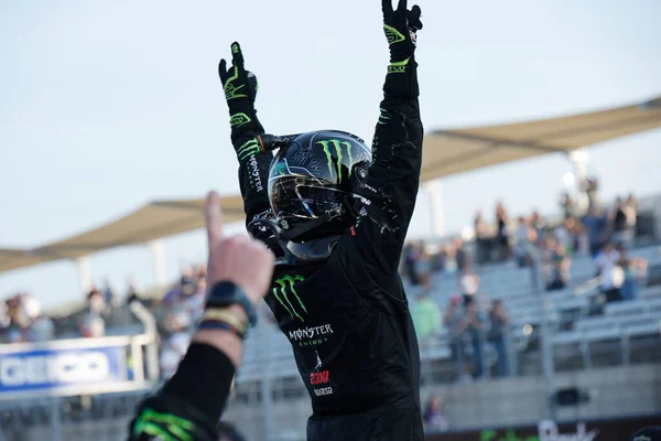 Tyler Reddick Wins Echopark Automotive Grand Prix Austin Usa — Stock Photo, Image