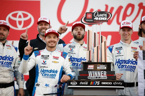 Kyle Larson Wins Toyota Owners 400 Richmond Usa — Stock Photo, Image