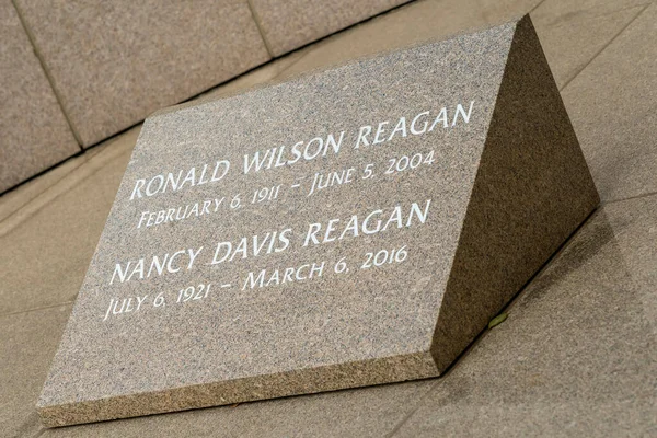 Die Ronald Reagan Presidential Library Ist Die Aufbewahrung Präsidialer Aufzeichnungen — Stockfoto