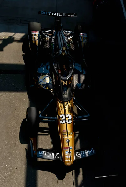 Carpenter Racing Chevrolet Ekibi Indianapolis Teki Indianapolis 500 Pistindeki Antrenmandan — Stok fotoğraf