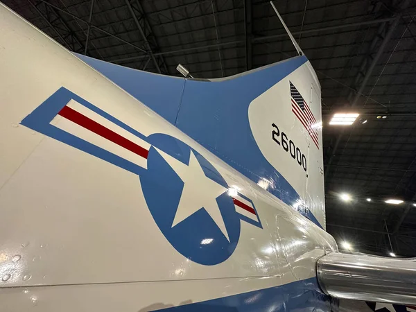 2023年5月24日 オハイオ州デイトン Sam 26000大統領ボーイングVc 137C航空機が米国空軍博物館に展示 — ストック写真
