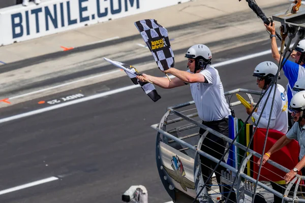 Indycar Förare Josef Newgarden Nashville Tennessee Vinner Indianapolis 500 Indianapolis — Stockfoto