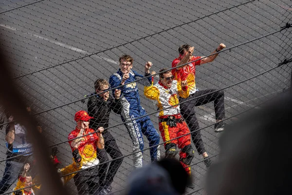 Indycar Драйвер Josef Newgarden Нашвілла Штат Теннессі Виграє Indianapolis 500 — стокове фото
