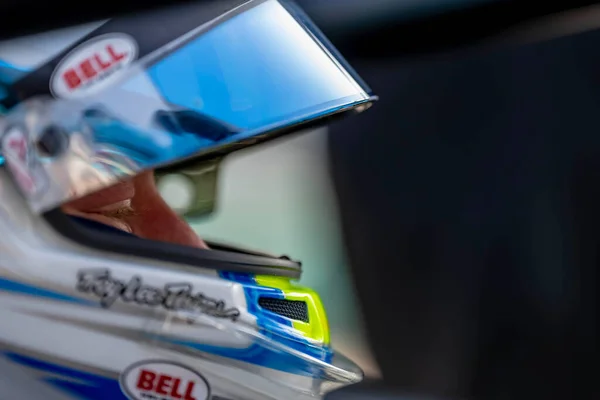 Indycar Nxt Firestone Series Driver Rasmus Lindh Gothenburg Sweden Qualifies — Stock Photo, Image