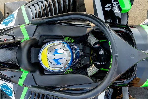 Indycar Nxt Von Firestone Series Fahrer Matteo Nannini Aus Faenza — Stockfoto