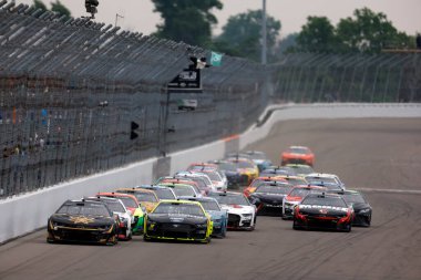 4 Haziran 2023 - St Louis, IL, ABD: Kyle Busch Illinois 'in tadını çıkarın 300 yarışçısı St Louis, IL, ABD' de TicketSmarter tarafından sunuldu