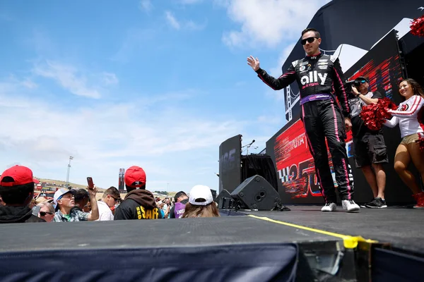 June 2023 Sonoma Usa Alex Bowman Gets Introduced Toyota Mart — Stock Photo, Image