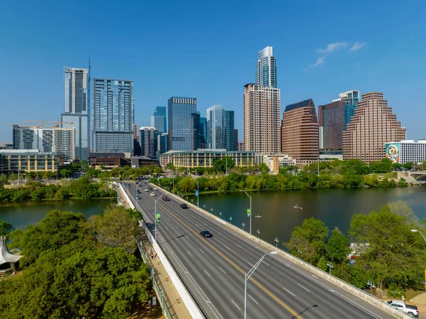 Austin Uma Cidade Localizada Estado Norte Americano Texas Condado Travis — Fotografia de Stock