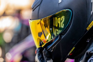 NHRA driver, Jianna Evaristo, prepares to qualify for the Dodge Power Brokers NHRA Mile-High Nationals in Morrison, CO, USA.  