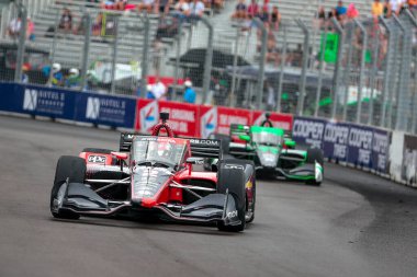 Nashville, Tennessee 'den JOSEF NEWGARDEN (2) Toronto' daki Honda Indy Toronto, On, Can.  