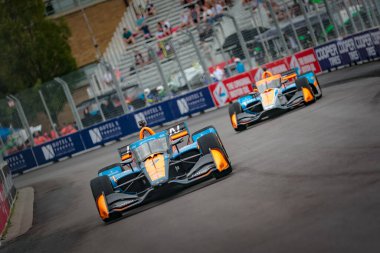 Nevada City, Kaliforniya 'dan ALEXANDER ROSSI (7) Toronto' da Honda Indy Toronto, on, Can.  