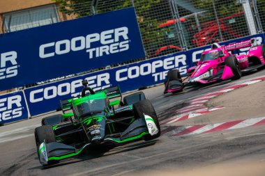 Cambridge, Cambridgeshire, İngiltere 'den CALLUM ILOTT (77) Toronto' da Honda Indy Toronto, ON, CAN.  