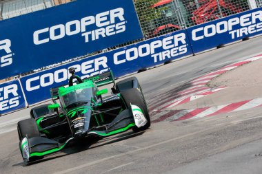 Cambridge, Cambridgeshire, İngiltere 'den CALLUM ILOTT (77) Toronto' da Honda Indy Toronto, ON, CAN.  