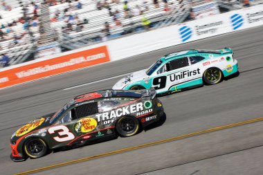 NASCAR Cup Serisi Sürücüsü, Austin Dillon (3) Richmond VA 'daki Richmond Hipodromu' nda Cook Out 400 yarışları düzenledi..