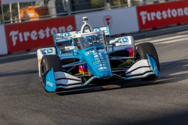 Nashville, Tennessee 'den INDYCAR Serisi sürücüsü JOSEF NEWGARDEN (2), Nashville, TN, ABD' deki Nashville sokaklarında düzenlenen Big Machine Music City Grand Prix 'ine hak kazandı..