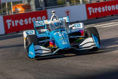 Nashville, Tennessee 'den INDYCAR Serisi sürücüsü JOSEF NEWGARDEN (2), Nashville, TN, ABD' deki Nashville sokaklarında düzenlenen Big Machine Music City Grand Prix 'ine hak kazandı..