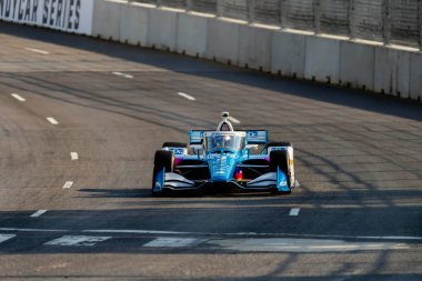 Nashville, Tennessee 'den INDYCAR Serisi sürücüsü JOSEF NEWGARDEN (2), Nashville, TN, ABD' deki Nashville sokaklarında düzenlenen Big Machine Music City Grand Prix 'ine hak kazandı..