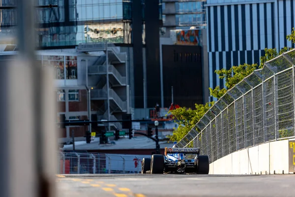 Indycar Series Driver Scott Dixon Auckland New Zealand Qualifies Big — Stock Photo, Image