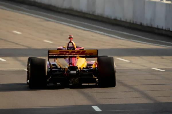 Piloto Série Indycar Romain Grosjean Genebra Suíça Qualifica Para Grande — Fotografia de Stock