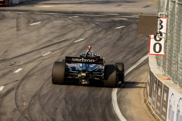 Motorista Série Indycar Power Toowoomba Austrália Qualifica Para Grande Prêmio — Fotografia de Stock