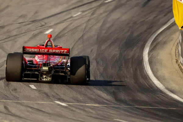 Pilota Della Serie Indycar Marcus Ericsson Kumla Svezia Qualifica Gran — Foto Stock