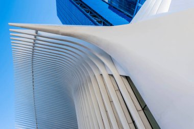 16 Ocak 2023 - New York, New York, ABD: Westfield Dünya Ticaret Merkezi Oculus binasının içinde