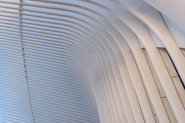 16 Ocak 2023 - New York, New York, ABD: Westfield Dünya Ticaret Merkezi Oculus binasının içinde