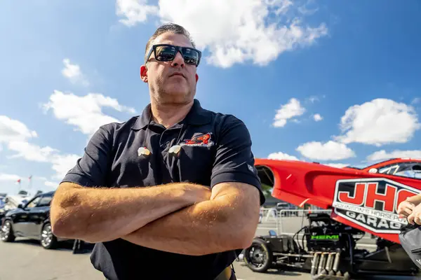 Sep 2023 Concord Nhra Series Owner Tony Stewart Watches His — Stock Photo, Image