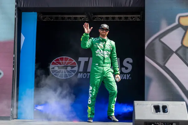 Jeb Burton Piloto Nascar Xfinity Series Presenta Para Andy Frozen — Foto de Stock