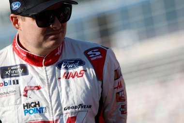  NASCAR Kupası Xfinity Driver Cole Custer (00), BCBS 'nin Concord NC' deki Charlotte Motor Speedway 'de sunduğu 