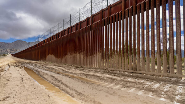 Jacumba Hot Springs border wall in California fortifies the US-Mexico boundary, addressing security concerns and managing immigration in the region