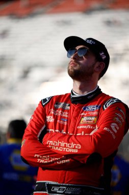 Chase Briscoe Bristol, TN, ABD 'deki Food City 500 antrenmanına hazırlanıyor.