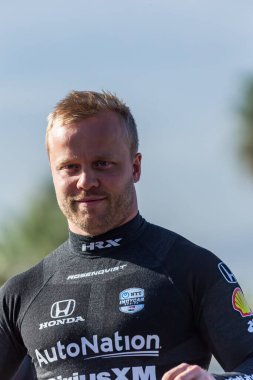 Varnamo, İsveç 'ten Felix Rosenqvist (60), Termal Kulüpte Termal Kulüpte 1 Milyon Dolarlık açılış yarışmasına hazırlanıyor..