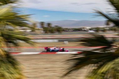 Cambridge, İngiltere 'den TOM BLOMQVIST (R) (66), Termal Kulüpteki Termal Kulüpte 1 Milyon Dolarlık Açılış Yarışması için pratik yapıyor..