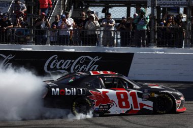 NASCAR Xfinity Serisi sürücüsü Chandler Smith, Richmond, VA, ABD 'de ToyotaCare 250' yi kazandı.