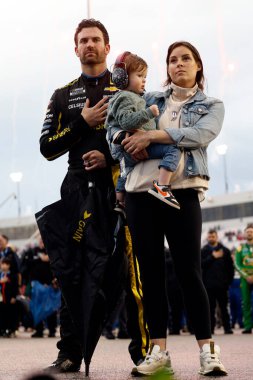 NASCAR Kupa Serisi sürücüsü Corey LaJoie, Toyota Sahipleri adına Richmond, VA, ABD 'de 400 yarışıyor.