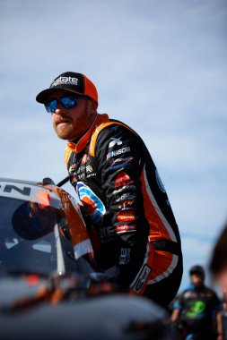 Jeb Burton, Fort Worth, TX, ABD 'de Andy' s Frozen Custard 300 için yarışıyor.