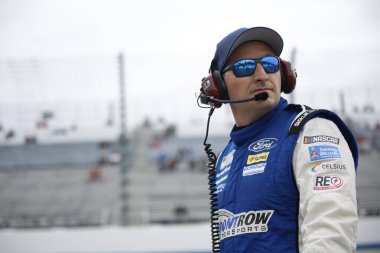 Michael McDowell, Dover, DE, ABD 'deki Wurth 400 antrenmanına hazırlanıyor.