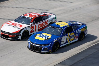 Chase Elliott, Dover, DE, ABD 'de Wurth 400 için yarışıyor.
