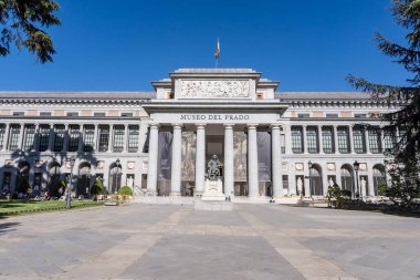Museo del Prado: Spain's premier art museum in central Madrid, housing exquisite European art from 12th to 20th century. clipart