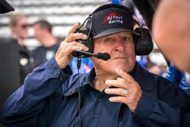 15 Mayıs 2024-Speedway, IN; IndyCar Team 'in sahibi, AJ Foyt Jr takımları NTT INDYCAR SERIES 2024: 108 Indianapolis Yarış Pisti' nde Indianapolis Motor Yarış Pisti, IN.