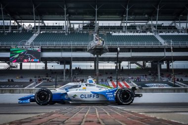 15 Mayıs 2024-Speedway, IN; Sao Paulo 'dan HELIO CASTRONEVES (06), Brezilya Indianapolis 500' ün Speedway, IN 'deki 108..