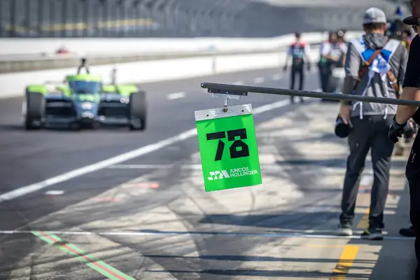 stock image AGUSTIN HUGO CANAPINO (78) of Arrecifes, Argentina comes down pit road during a practice session for the NTT IndyCar Series 2024: NTT IndyCar Series 2024: NTT IndyCar Series 2024: NTT IndyCar Series 2024: NTT IndyCar Series 2024: NTT IndyCar Series 2