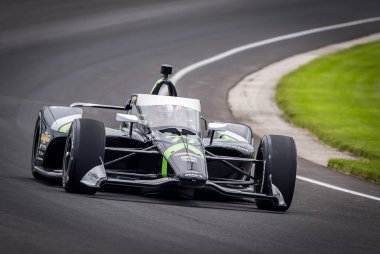 Cenevre, İsviçre 'den ROMAIN GROSJEAN (77), Speedway, IN' deki Indianapolis Motor Yarış Pisti 'nde 108..