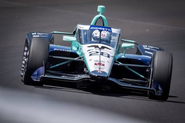 İsveç 'in Kumla kentinden MARCUS ERICSSON (28) Indianapolis 500' ün 108. koşusu için Speedway, IN 'deki Indianapolis Motor Yarış Pisti' nde pratik yapmaktadır..