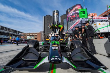 Arrecifes, Arrecifes 'li AGUSTIN HUGO CANAPINO (78) Detroit, MI' deki Detroit Caddelerinde yapılacak Detroit Grand Prix 'sine hazırlanıyor..