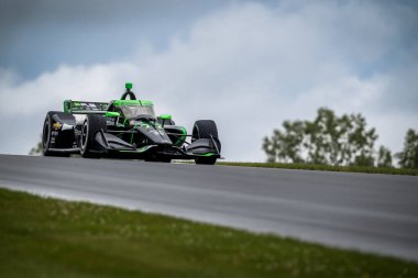 İsviçre 'nin Cenevre kenti Romain GROSJEAN (77), Elkhart Gölü' ndeki Road America 'da XPEL Grand Prix' e hak kazanmıştır..